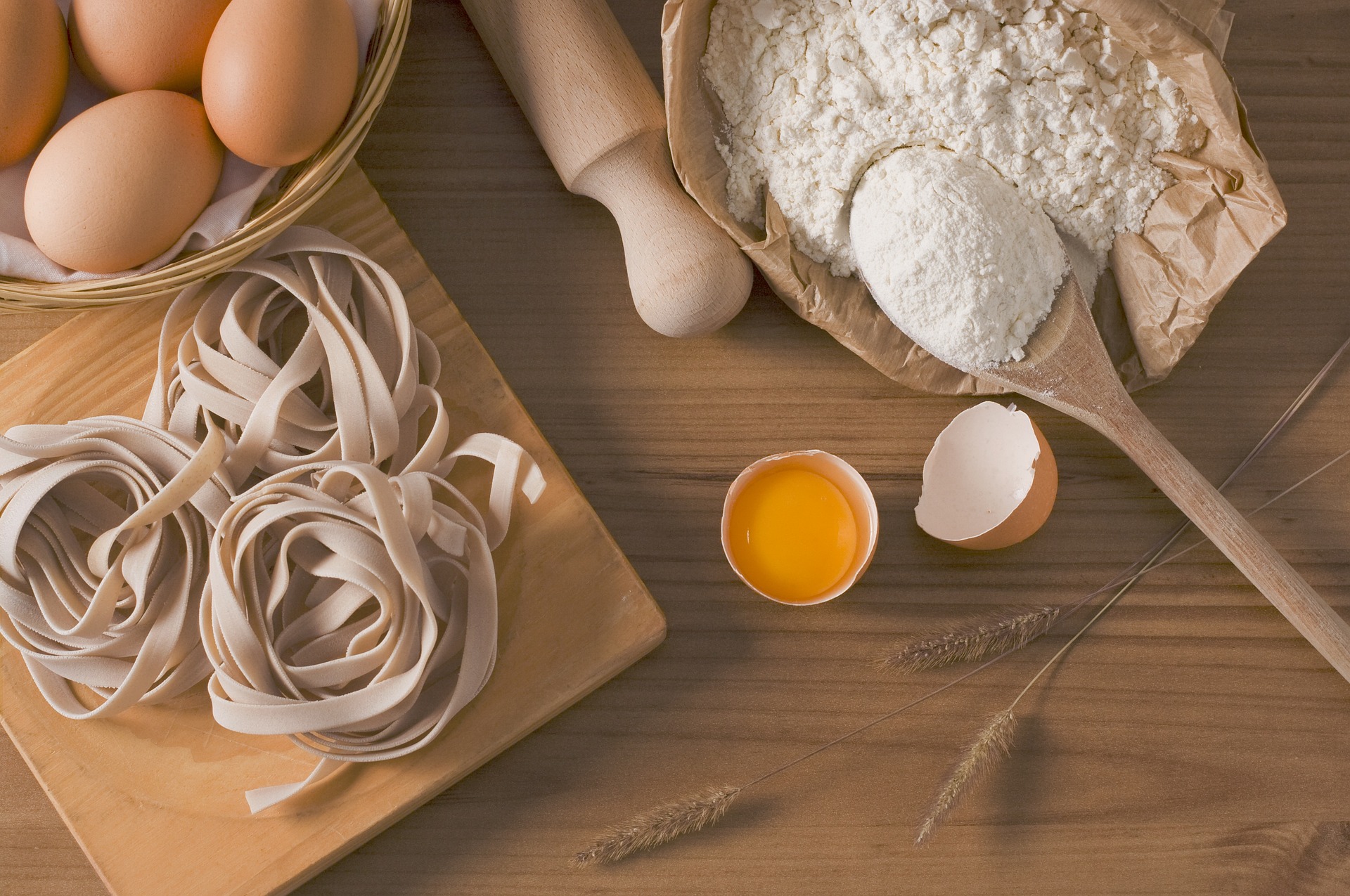 Pasta - Ingredienti per fare la pasta