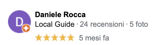 Recensione Daniele R.